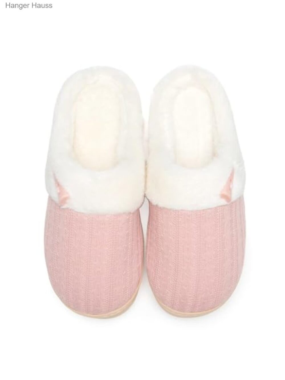 Fuzzy Plush Memory Foam Women's House Slippers Slip On Faux Fur Indoor Outdoor